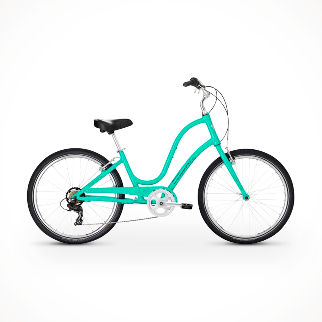 Product image: Townie 7D Step T Hru jade 2026, shown in primary marketing view.