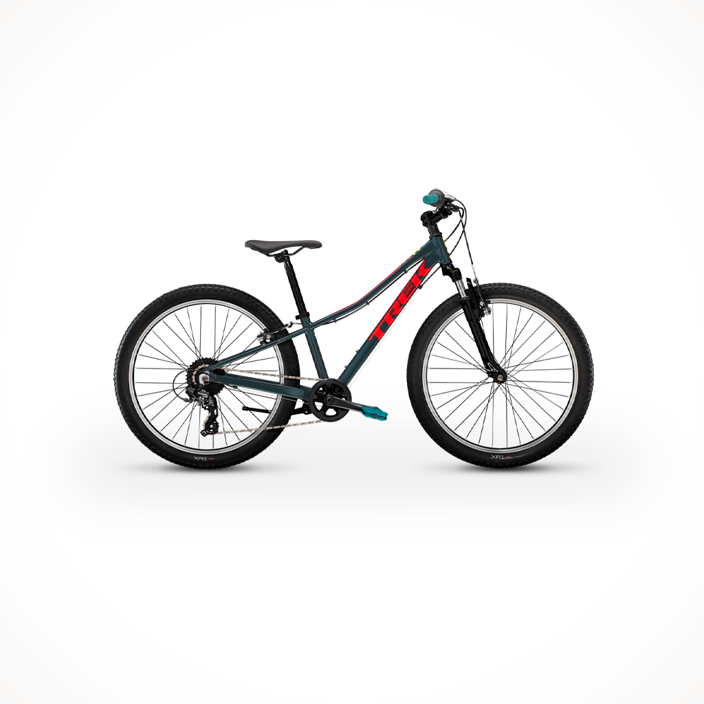 Product image: Trek Precaliber 24 8 Speed Suspension Nautical Navy 2026, shown in primary marketing view.