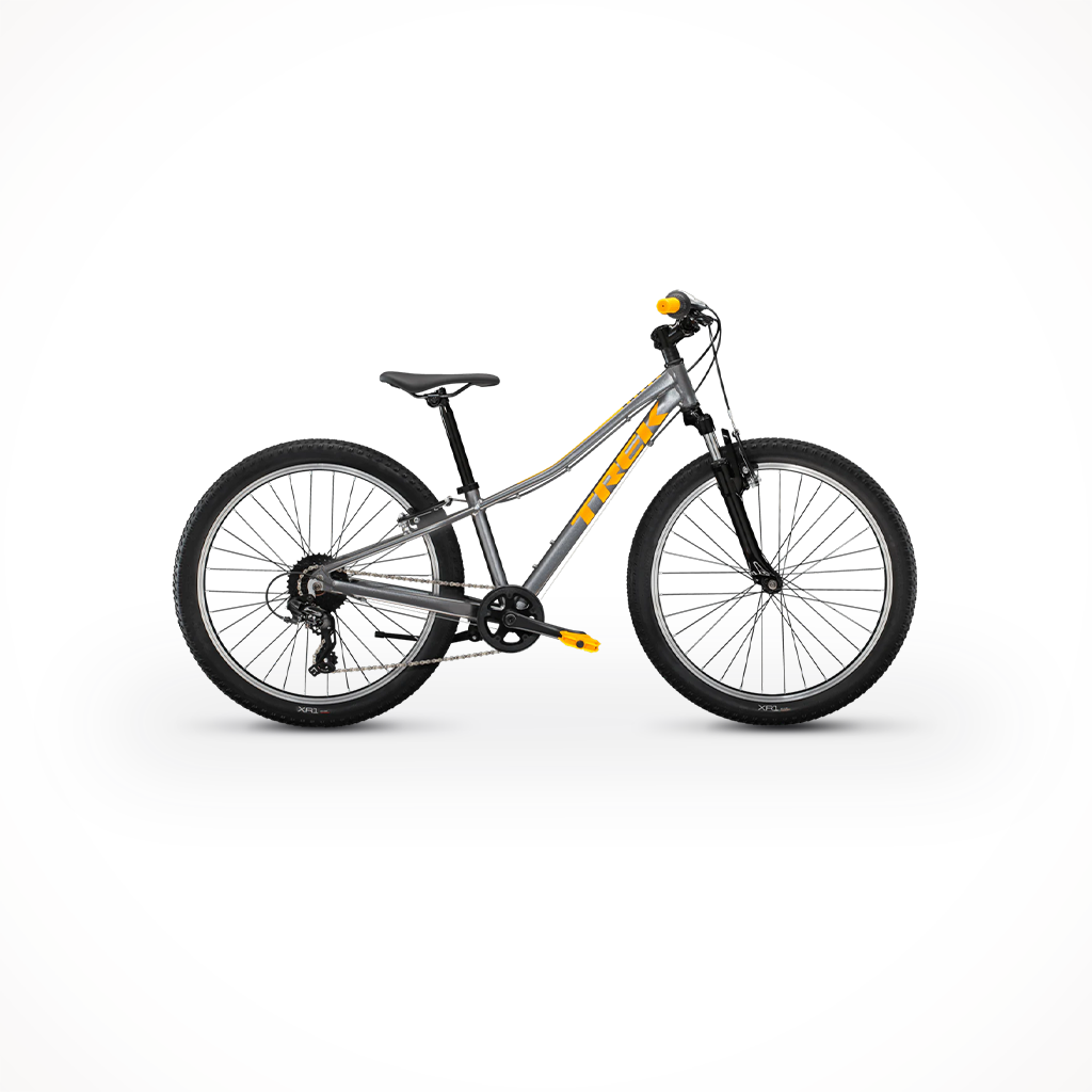 Product image: Trek Precaliber 24 8 Speed Anthracite Kids 2026, shown in primary marketing view.