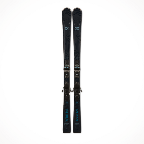 中古スキー レディース Volkl Attiva 149cm ポール付き スキー