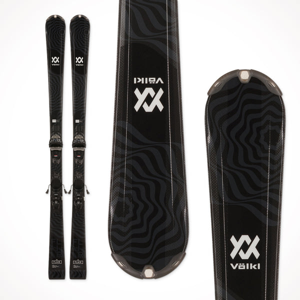 【美品】Volkl FLAIR 72 144cm スキー 板 レディース 女性 Völkl Flair 72 Women's Skis + Bindings - 2024 | OutdoorSports.com