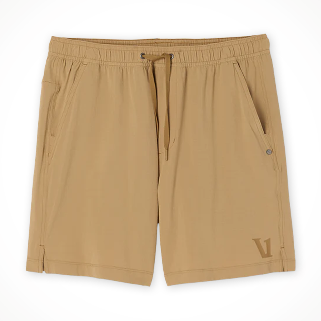 Product image: Vuori hardkore S Hort Lined 7 burlap mens 2026, shown in primary marketing view.