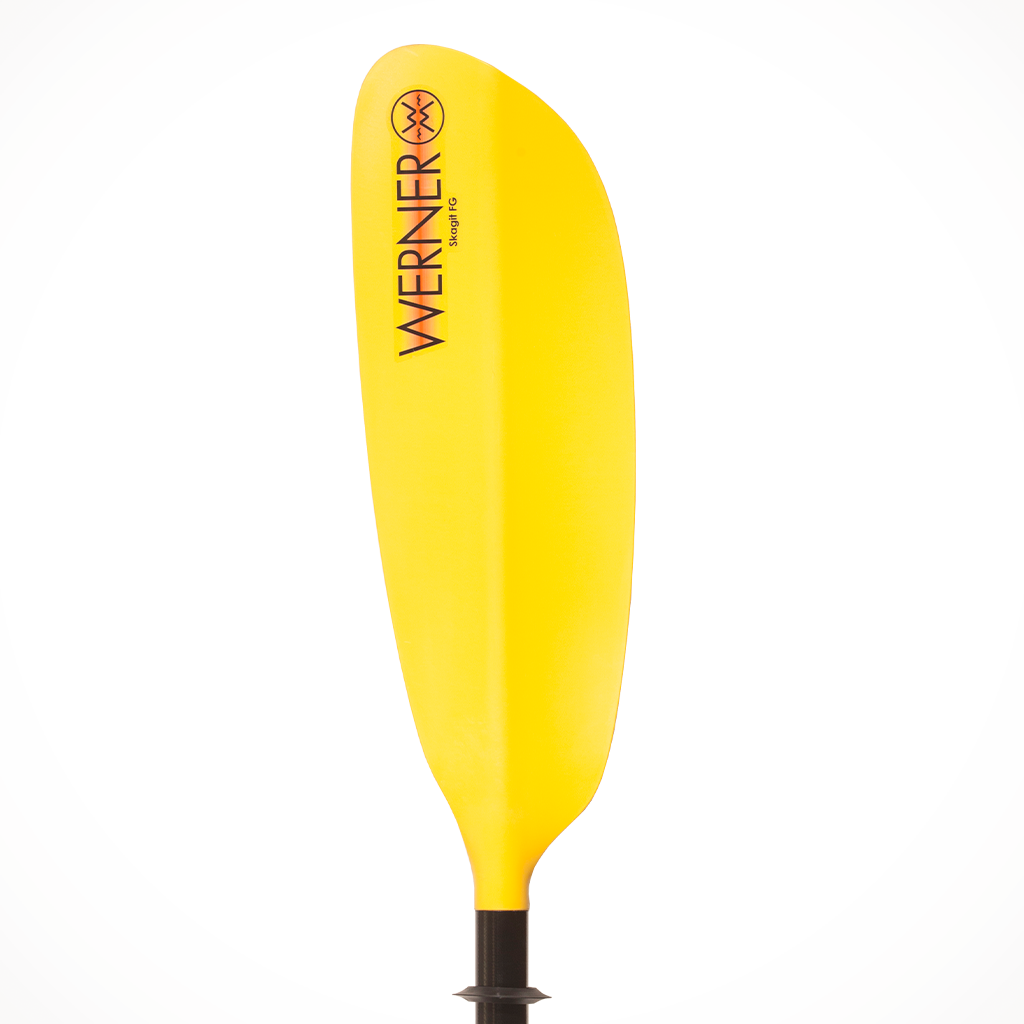 Product image: Werner Skagit FG 2 Piece Straight Shaft Yellow Blade.