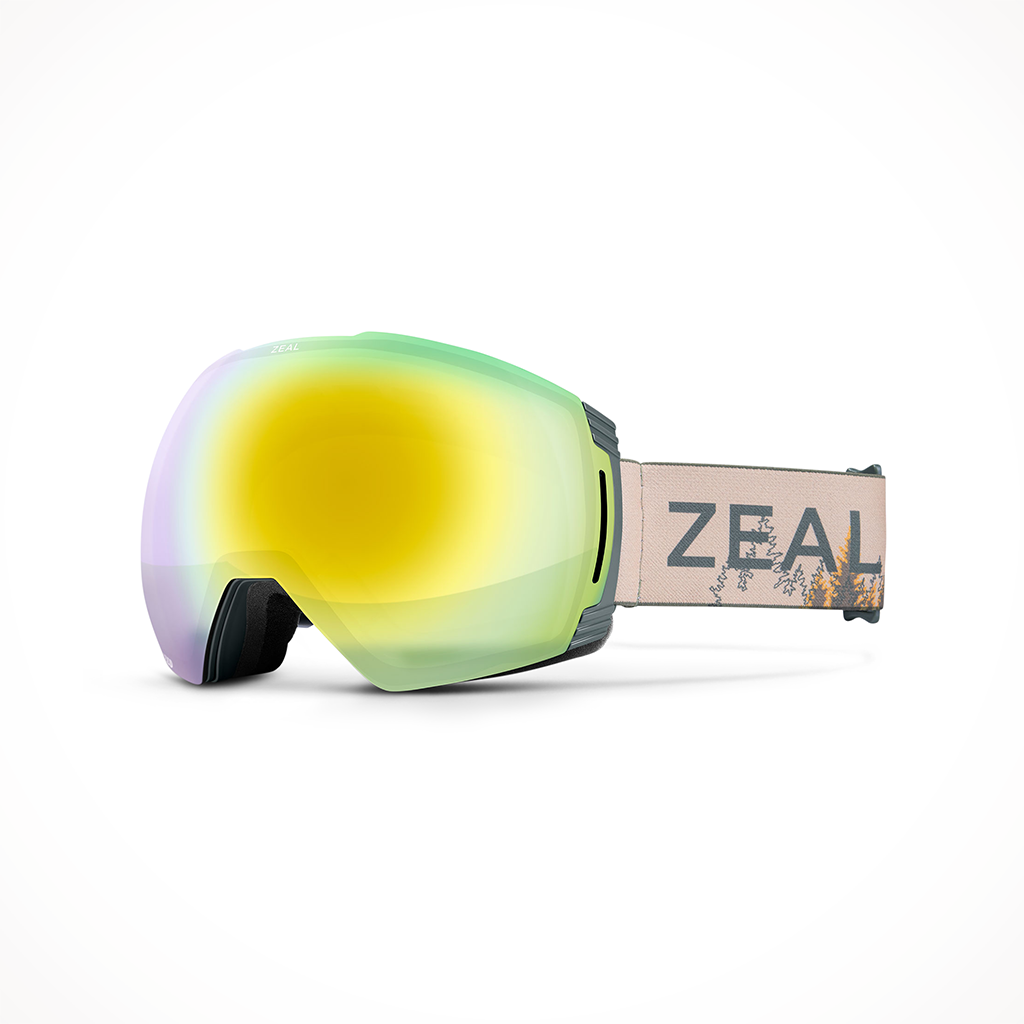 Product image: Zeal Cloudfall XL Glades Alchemy Sky Blue Mirror Goggle 2025, shown in primary marketing view.