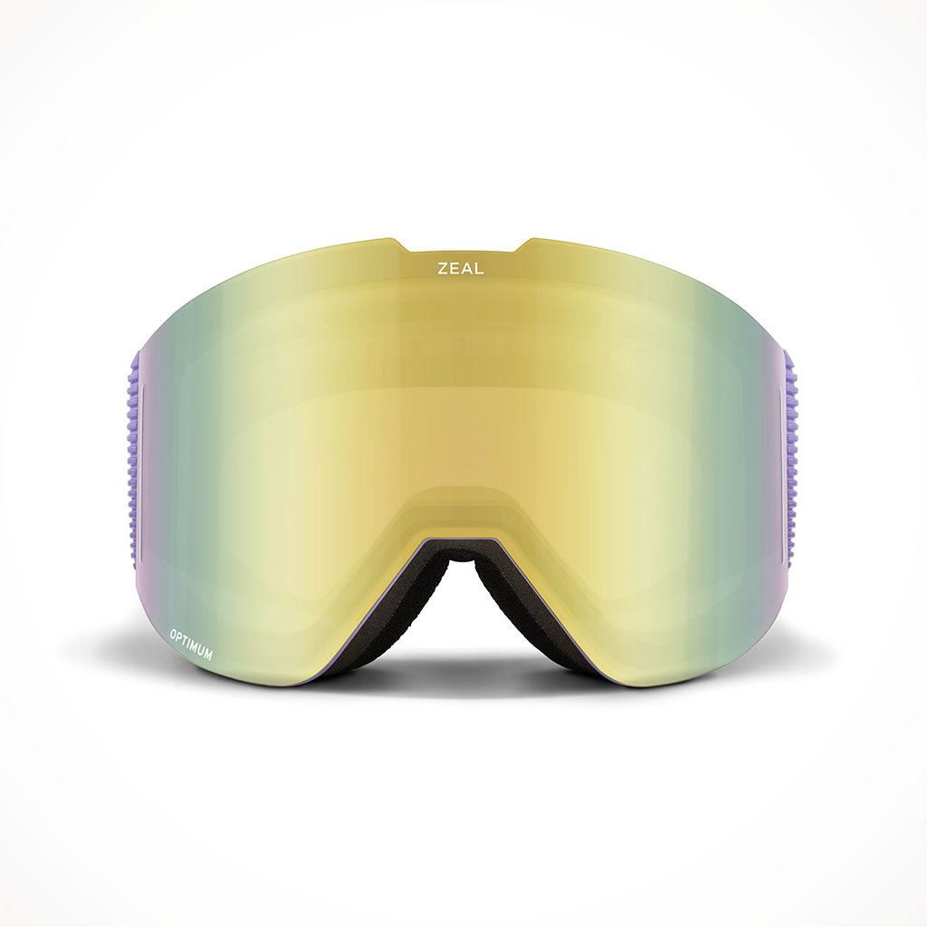 Product image: Zeal Lookout Flight Optimum Alchemy Mirror Sky Blue Mirror Goggle 2025, shown from the front.