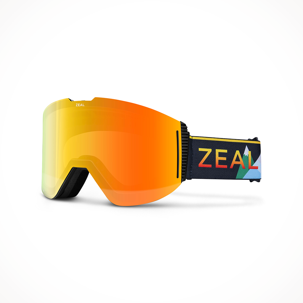 Product image: Zeal Lookout Open Hearts Phoenix Mirror Sky Blue Mirror Goggle 2025, shown in primary marketing view.