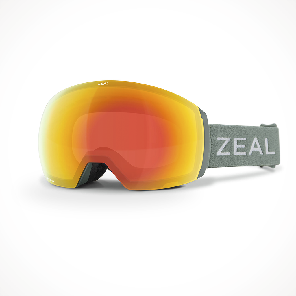 Product image: Zeal Portal XL Snow Goggle Sage Phoenix Mirror Lens.