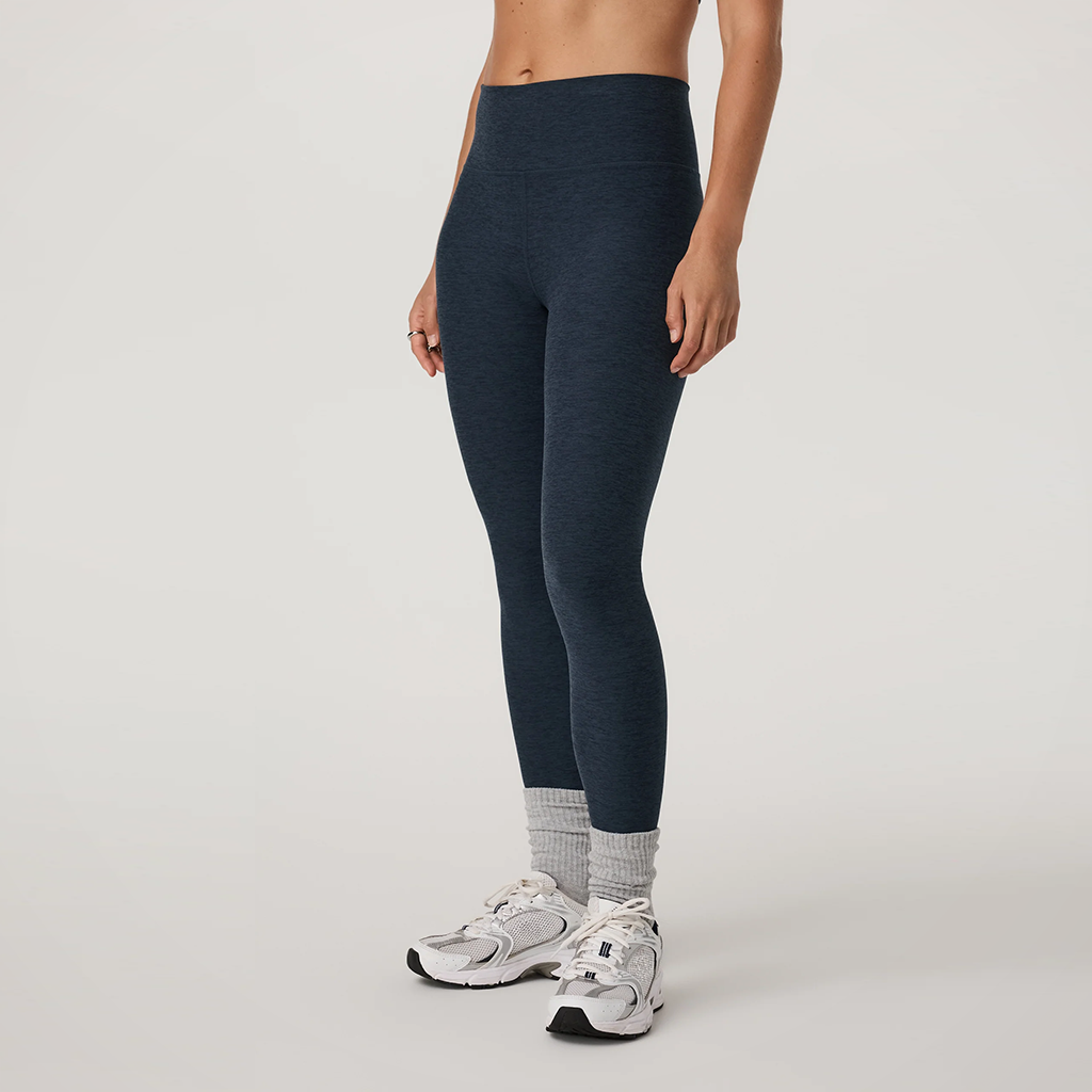 Product image: vuori Clean Elevation Legging midnight Heather Alt1.