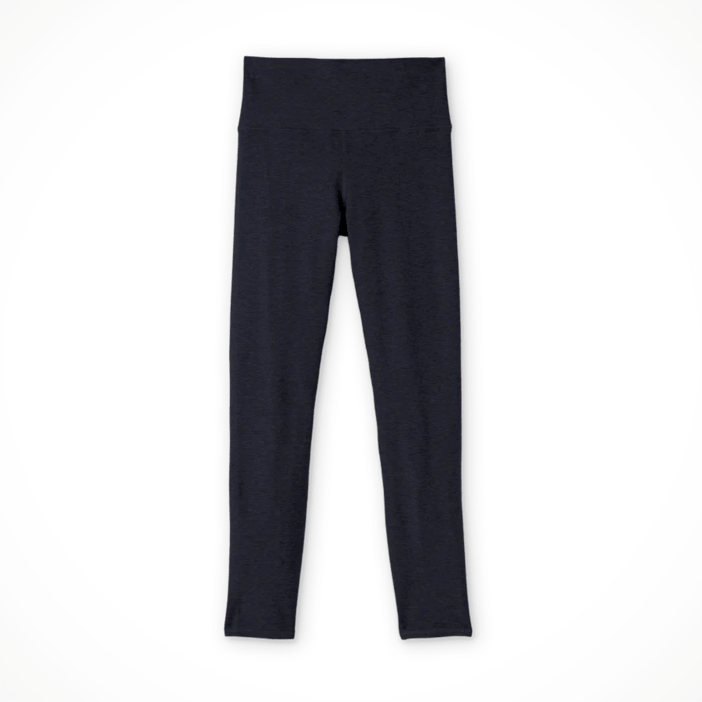 Product image: vuori Clean Elevation Legging midnight Heather, shown in primary marketing view.
