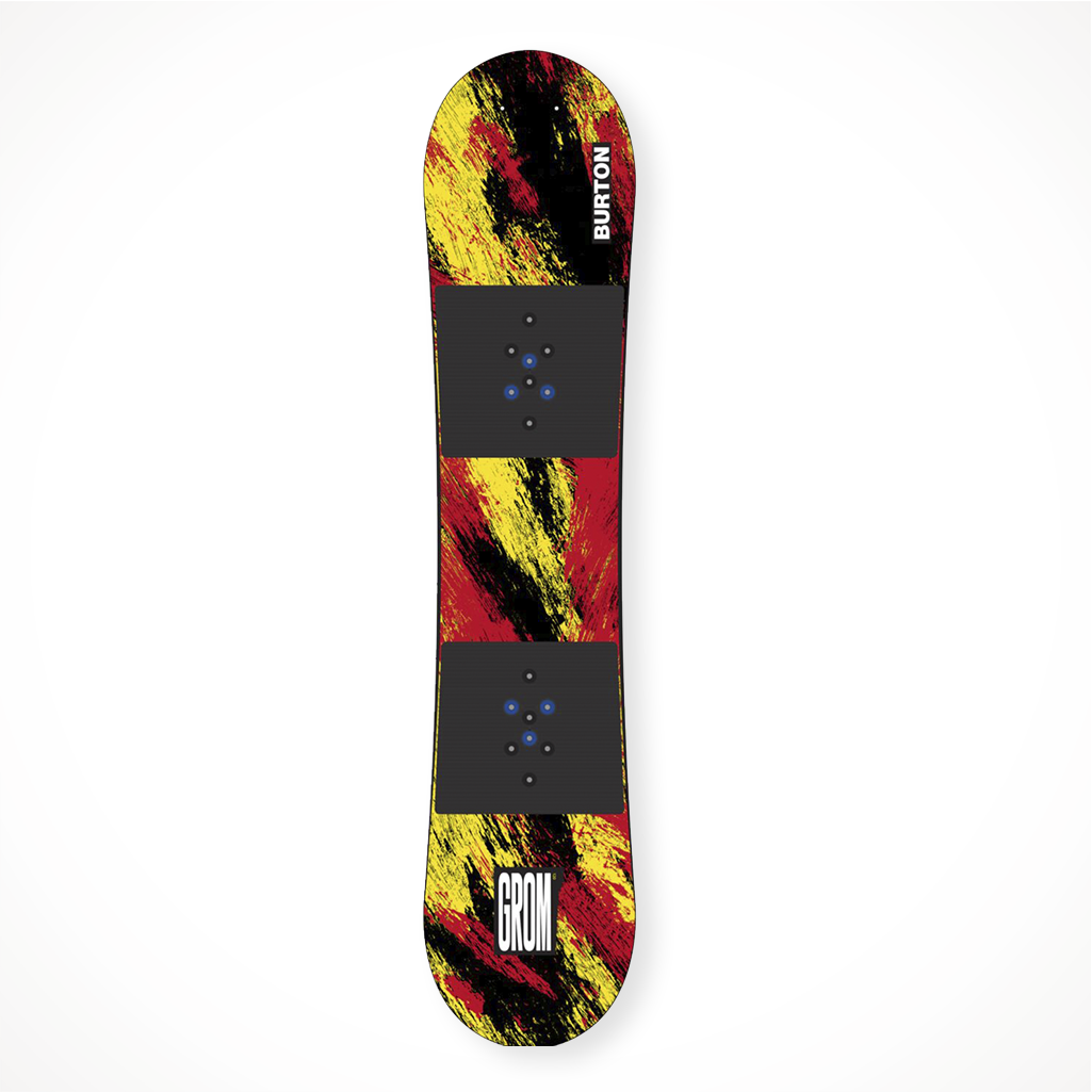 Burton Grom Ketcheup Snowboard 2023 Snowboard Top