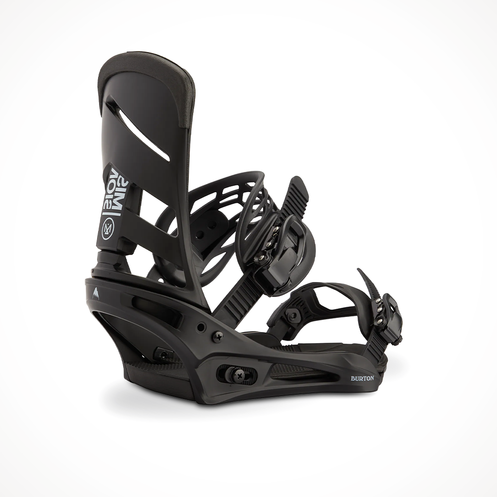 Burton Mission ReFlex Disc 2023 Snowboard Binding Black Back