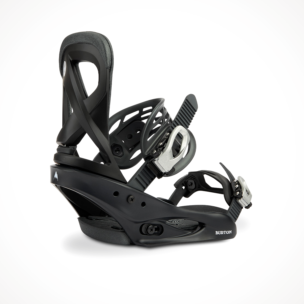 Burton Scribe Re:Flex 2023 Snowboard Binding Black Back