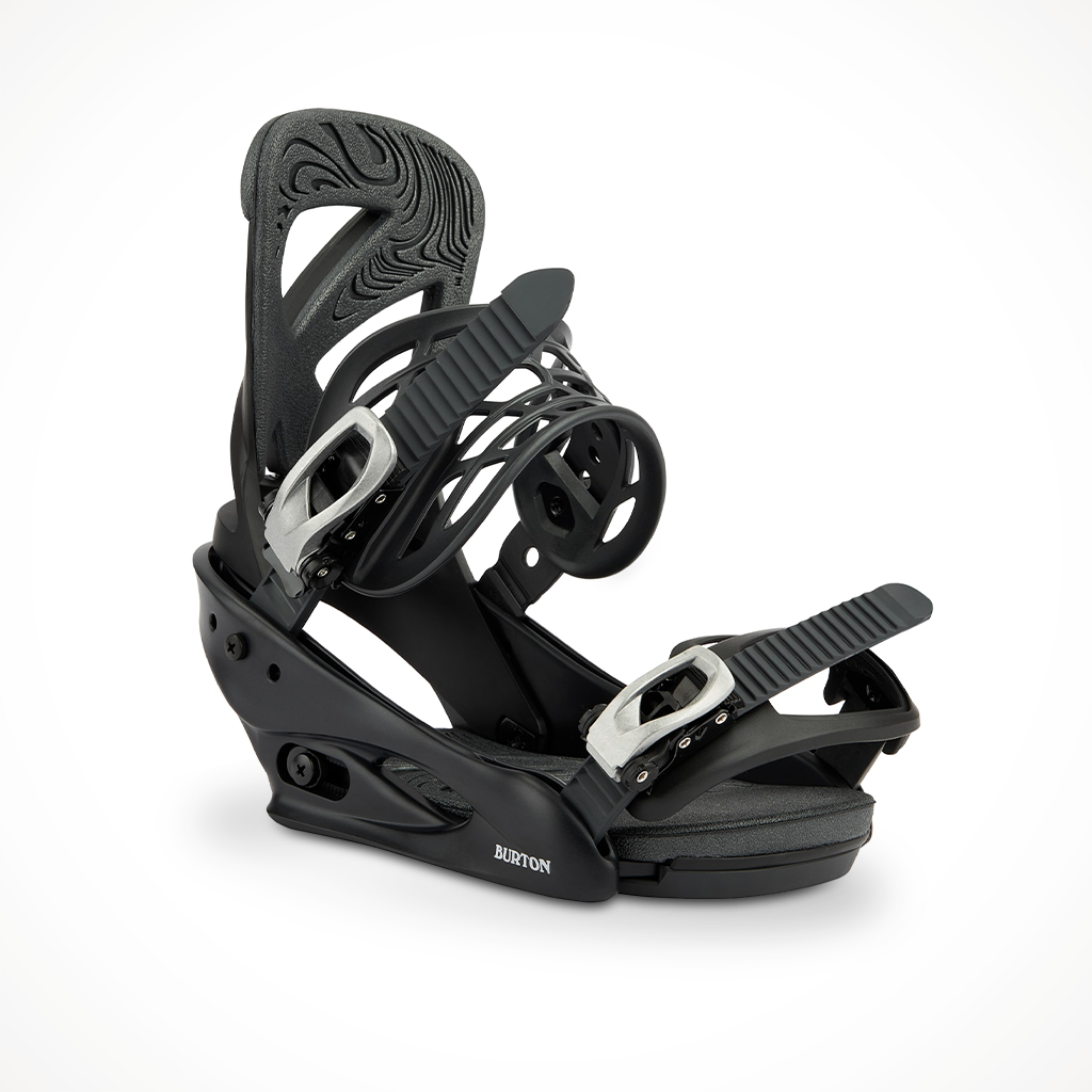 Burton Scribe Re:Flex 2023 Snowboard Binding Black Main