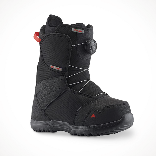 【2024モデル】BURTON ZIPLINE BOA 6K(24cm) 2024 Burton Zipline BOA Kids' Snowboard Boots — Easy BOA