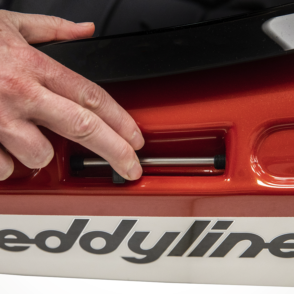 Product image: Eddyline Sitka LT Red Pearl Skeg Control.