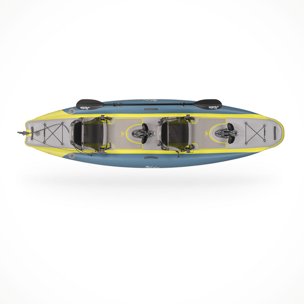 inflatable pedal kayak Hobie iTrek 14 Duo Tandem Inflatable Kayak - 2023