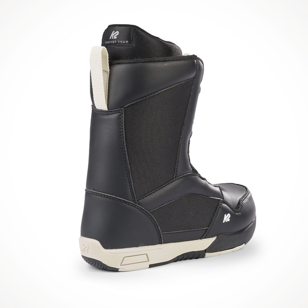 K2 YOU+H ２２センチ〜２３センチ ブラック 子ども用ブーツ 2023 K2 You+H Kids' Snowboard Boots — Easy BOA Lacing & Adjustable