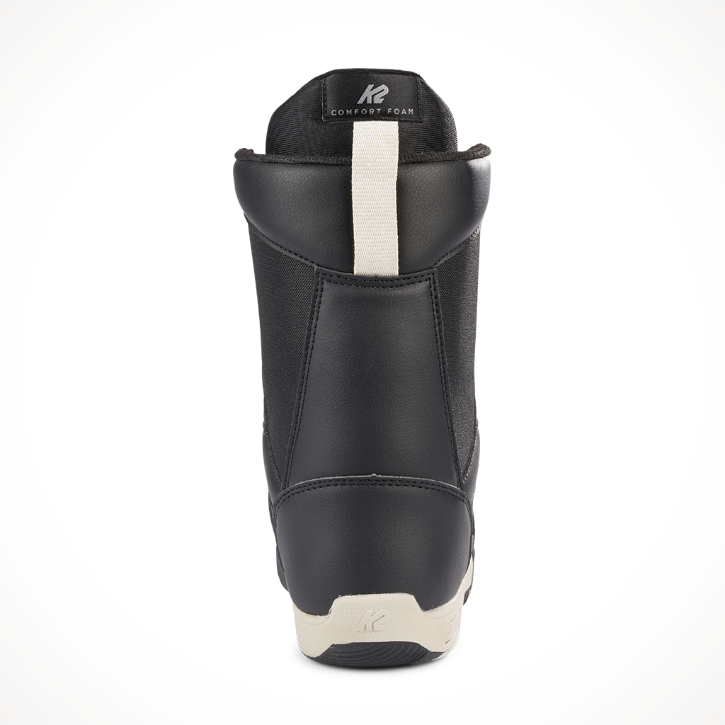 K2 You+H Black 2023 Snowboard Boot Heel