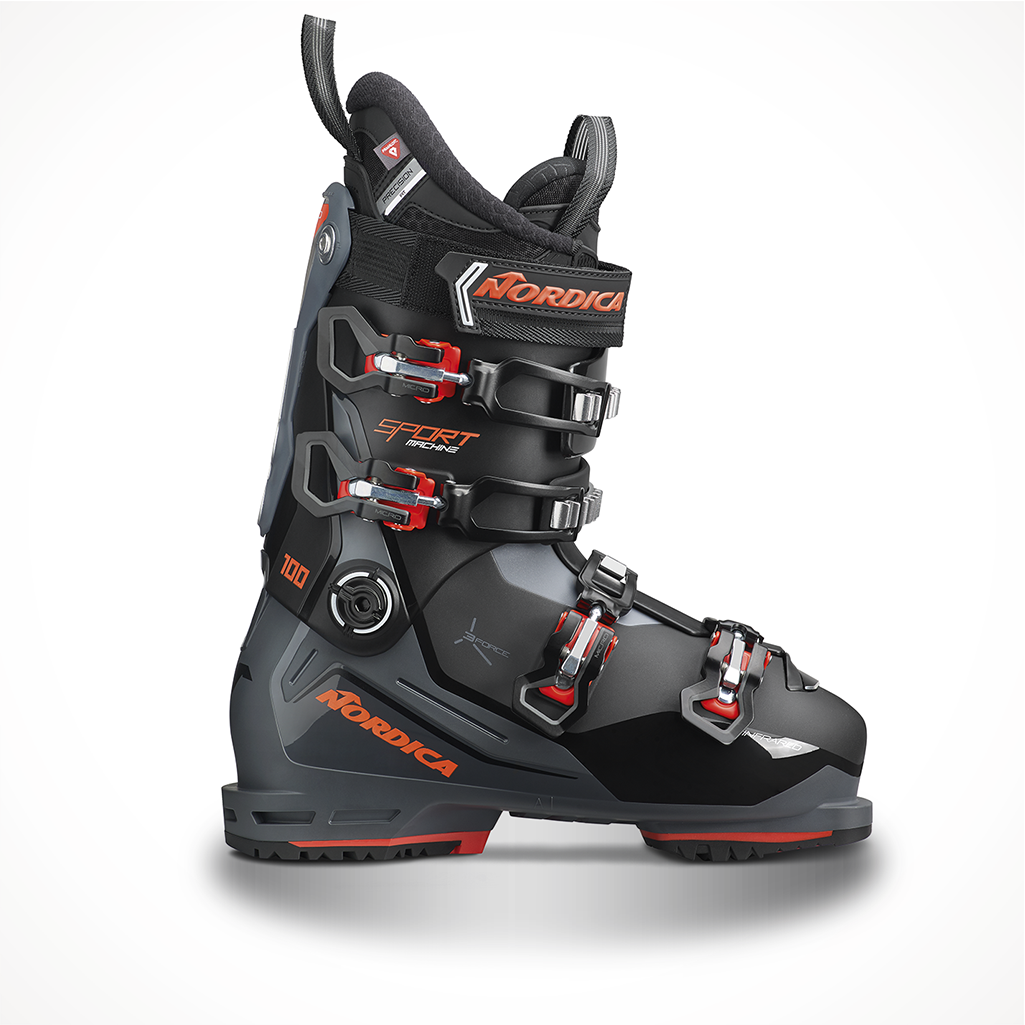 Product image: Nordica Sportmachine 3 100 2023 Ski Boot, shown from the right side profile.