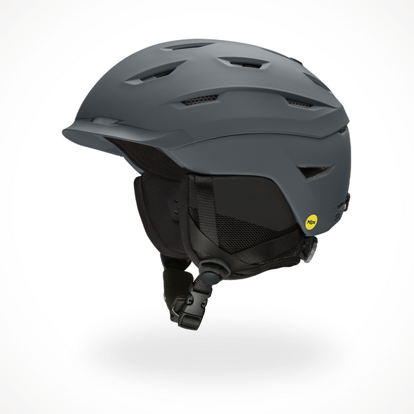 SMITH スノーヘルメット Level Matte Slate Smith Level MIPS Ski & Snowboard Helmet | OutdoorSports.com