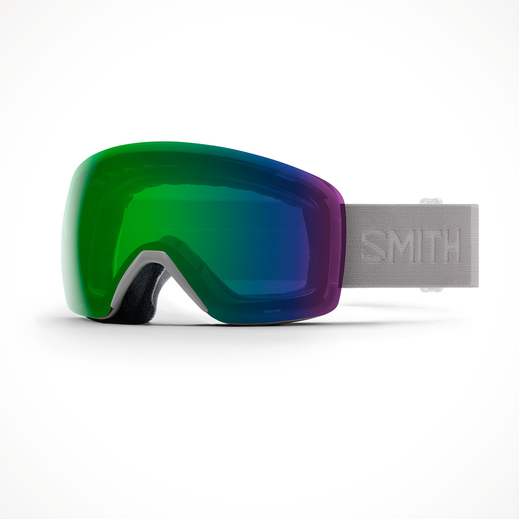Smith Skyline 2023 Snow Goggle Cloudgrey Chromapop Everyday Green Mirror