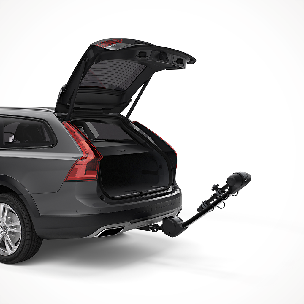 Product image: Thule Apex XT 2 Bike Hitch Bike Rack Black On Car 3.