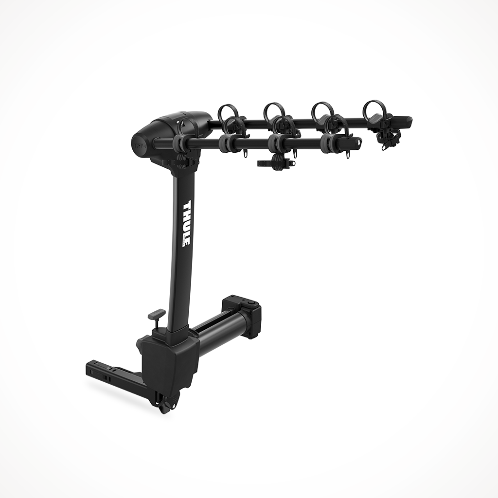 Product image: Thule Apex XT 4 Bike Hitch Swing Bike Rack Black.
