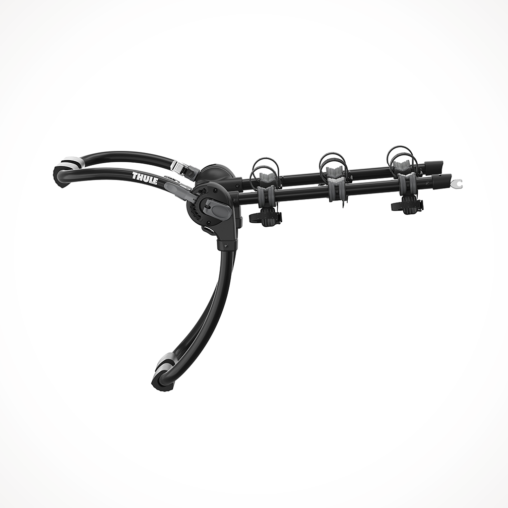 Product image: Thule Gateway Pro Trunk Bike Rack For 3 Bikes.