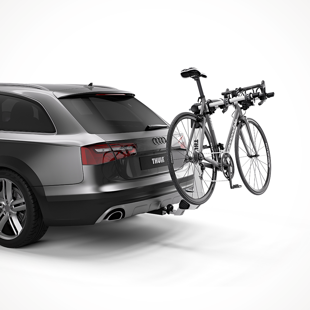 Product image: Thule Helium Pro 3 Bike Hitch Bike Rack On Car.