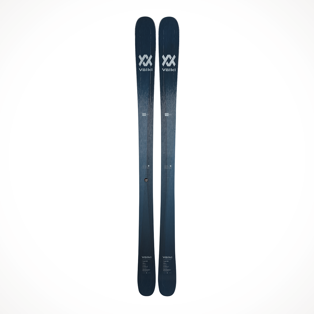Product image: Volkl Yumi 84 2023 Ski, shown from above.