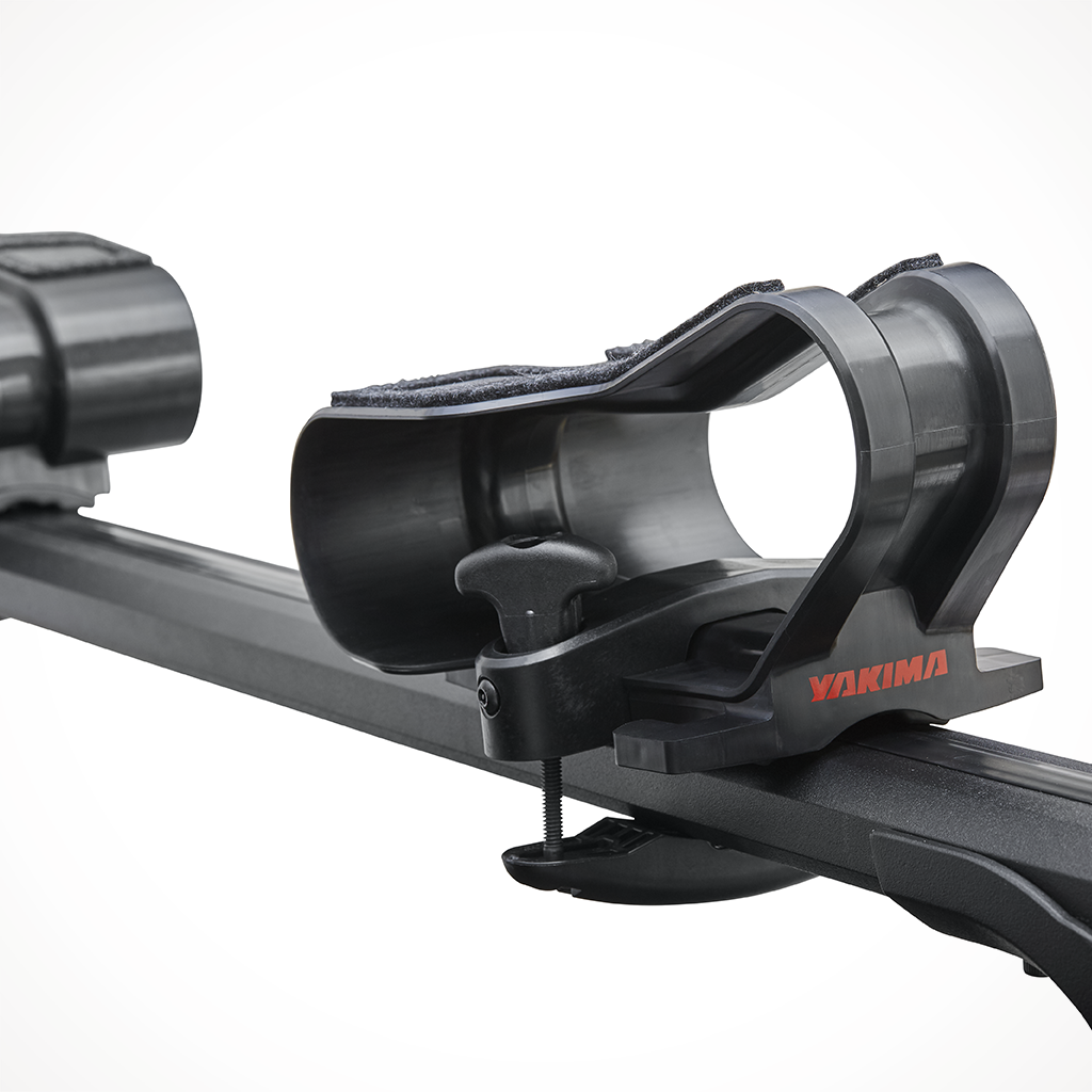 Product image: Yakima Big Catch Kayak Fishing Boat Saddles Close Up.