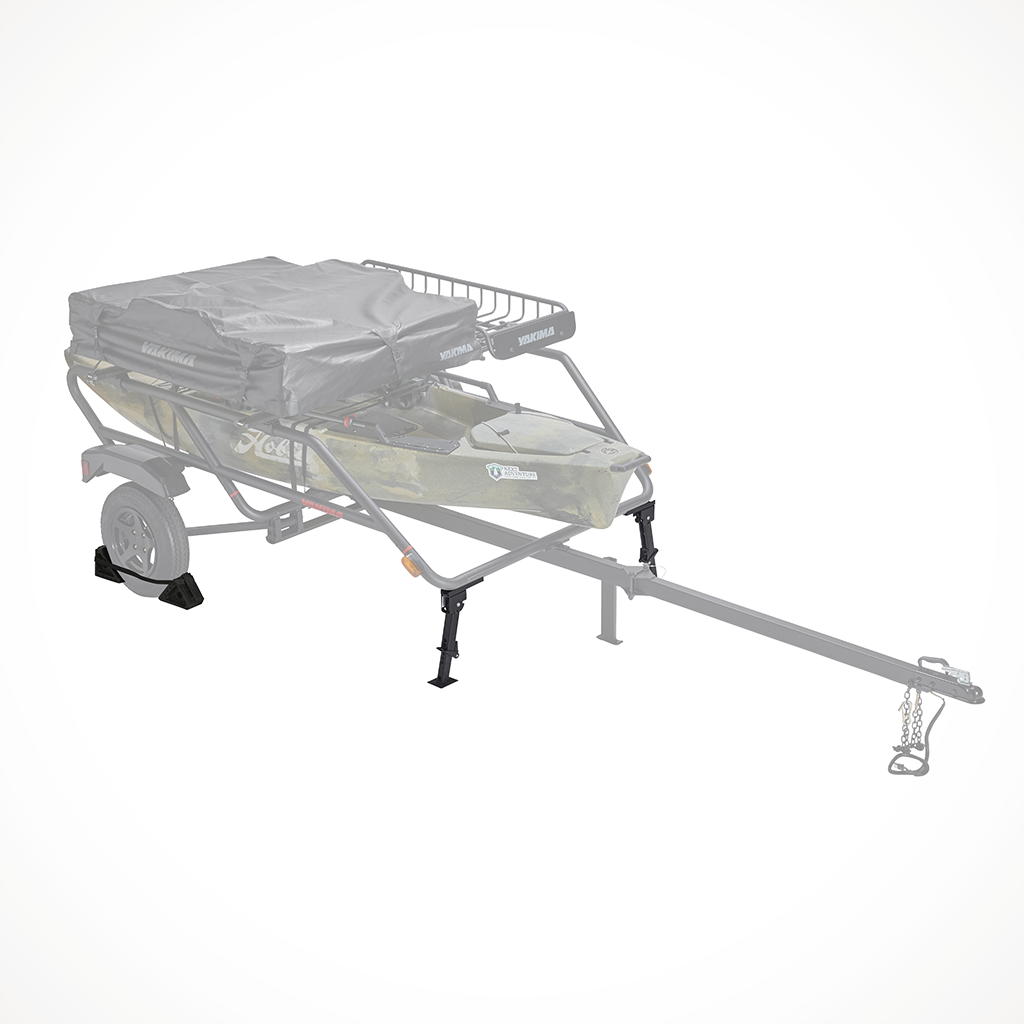 Yakima EasyRider Stabilizing Tent Kit In Use