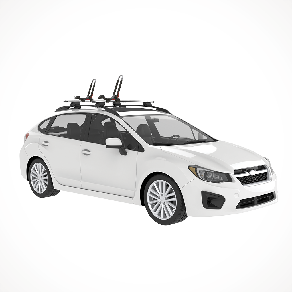 Product image: Yakima Jay Low J Cradle Rooftop Kayak Mount On Car.