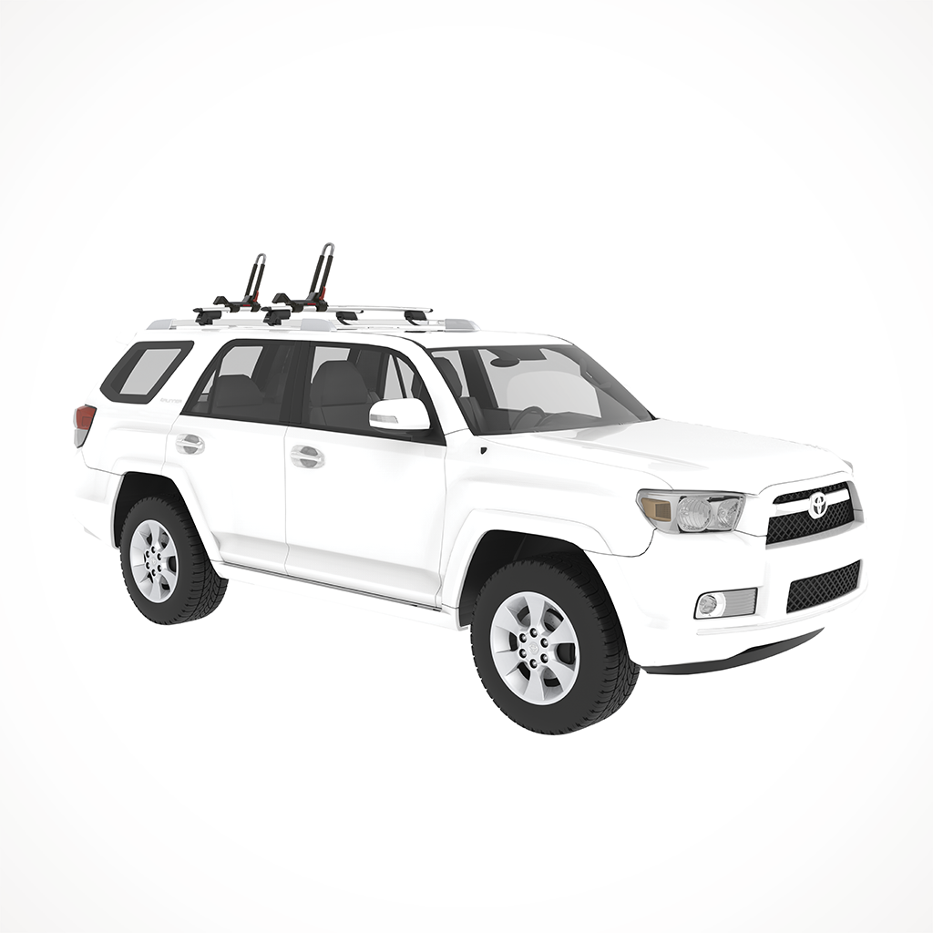 Product image: Yakima Jay Low J Cradle Rooftop Kayak Mount On Truck.