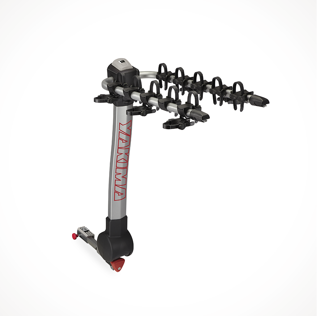 Product image: Yakima Ridge Back 5 Tilt Away Hitch Bike Rack.