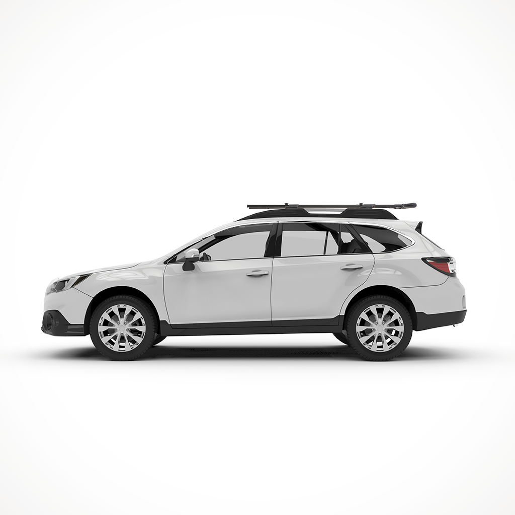 Yakima ShowBoat 66 Load Assist Rollers On Car 2