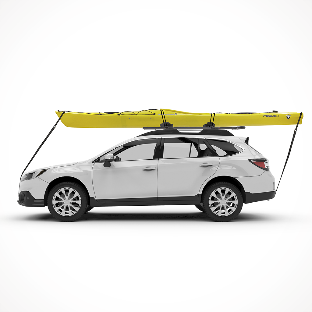 Yakima ShowBoat 66 Load Assist Rollers On Car