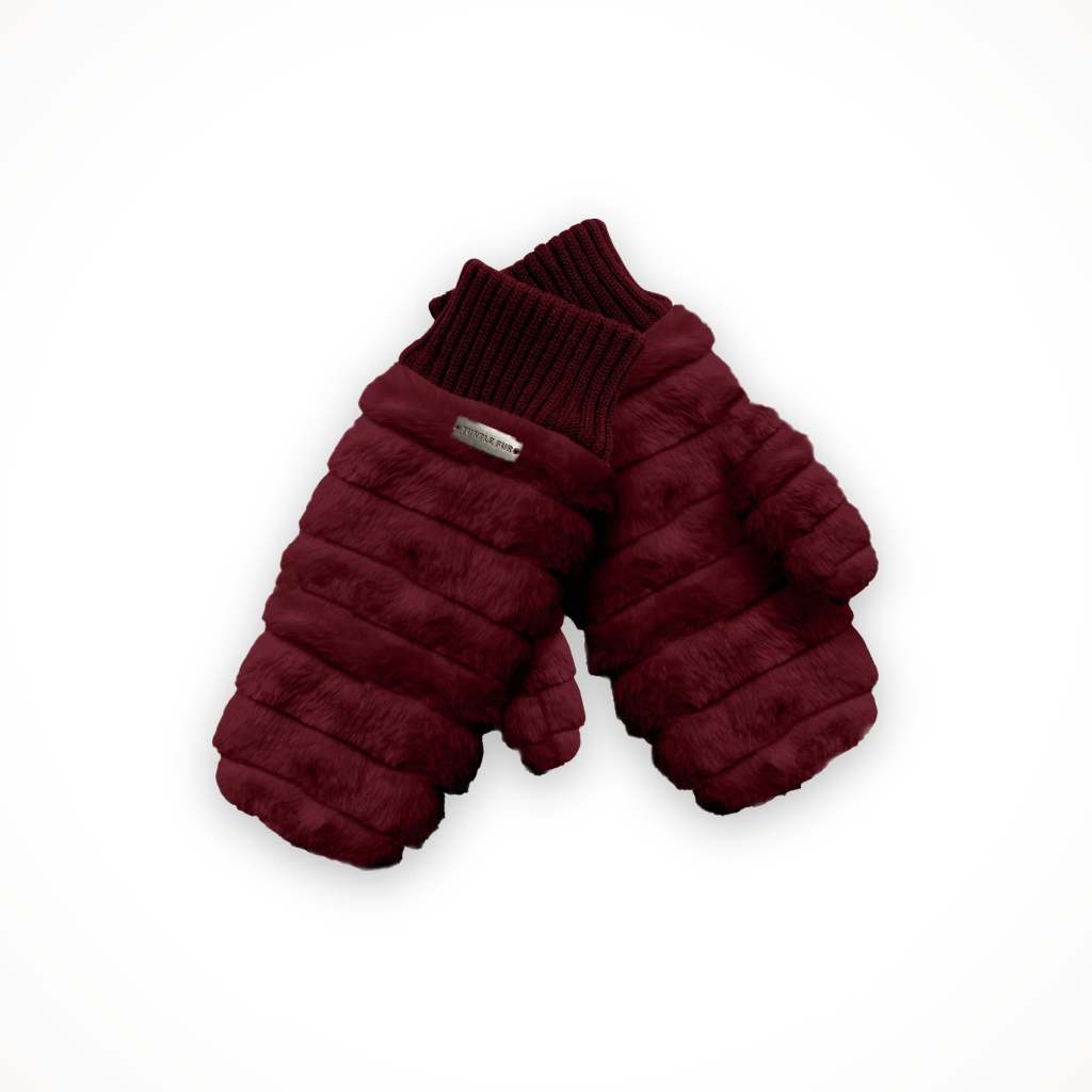 Faux Fur Mittens — Women's