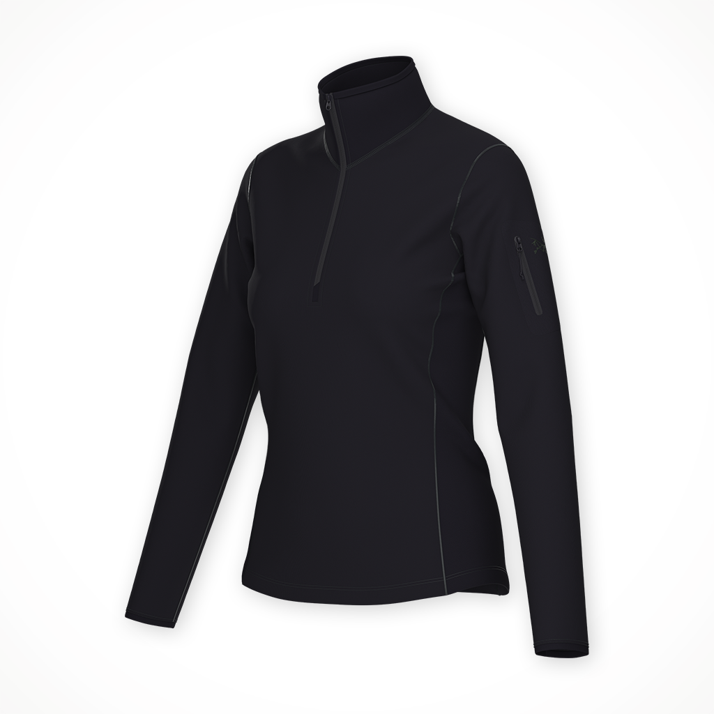 Kyanite Baselayer Zip Neck — Women's
