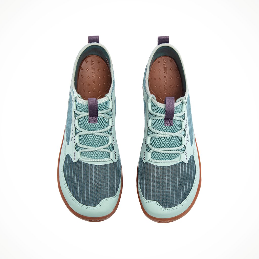 Product image: Astral Footwear Loyak AC Seaglass Green, shown from above.