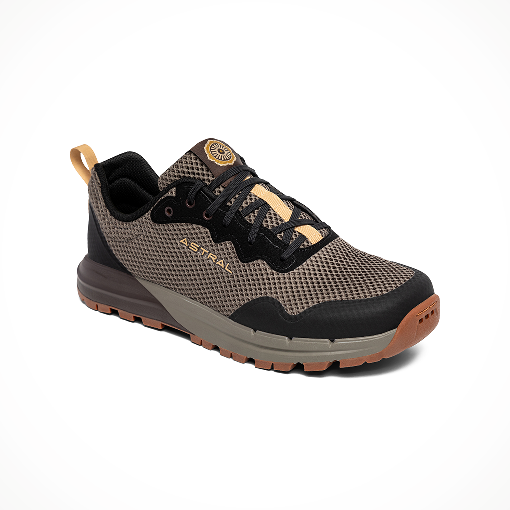Product image: Astral Footwear TR1Mesh2.0 Peregrine Brown, shown from an angle.