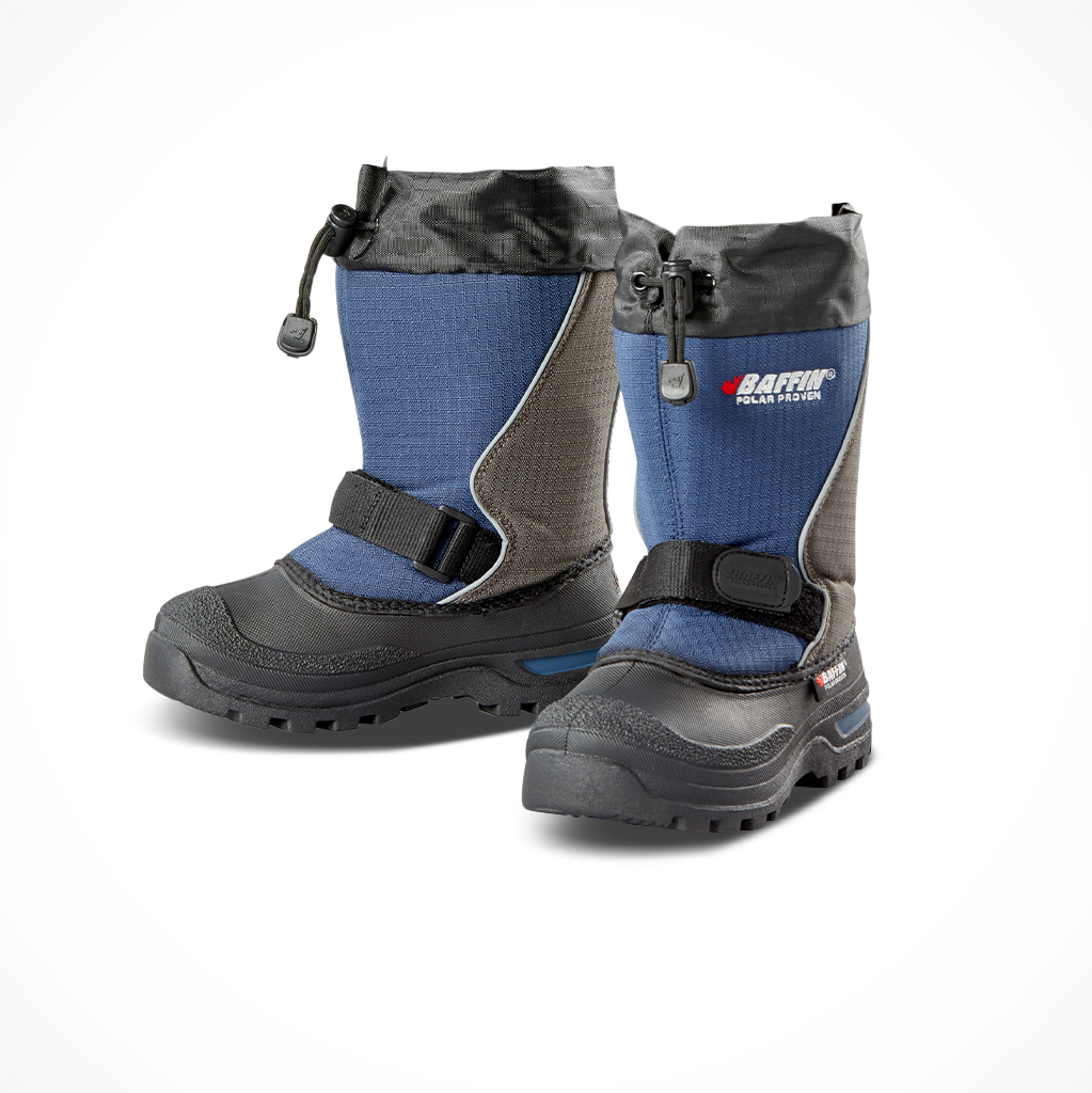 Baffin Kids Mustang Boots Navy Lifestyle