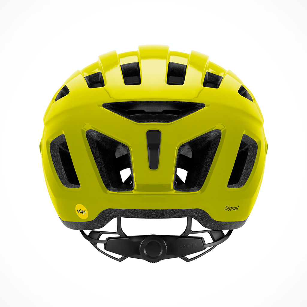 bike helmet signal Smith Signal MIPS Bike Helmet, Neon Yellow / Large