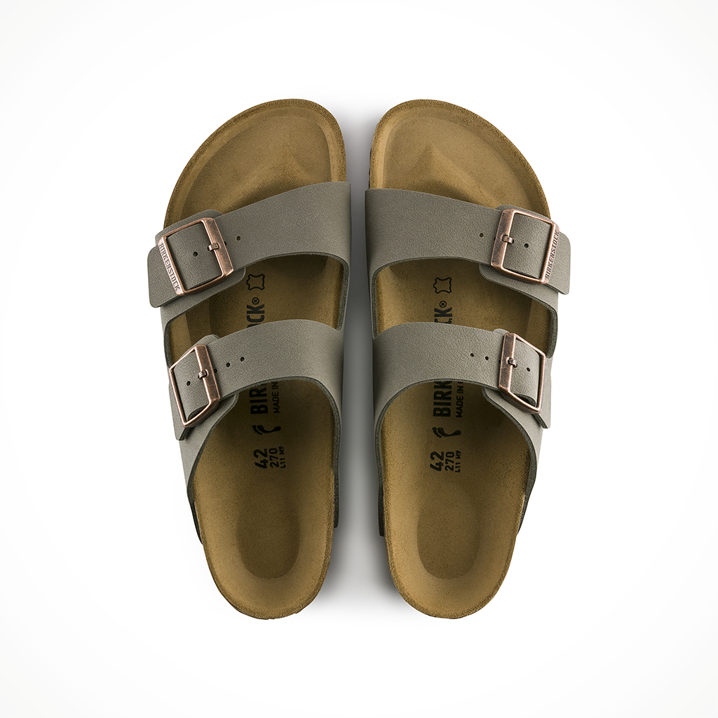 Product image: Birkenstock Arizona Stone Womens 2026, shown from above.