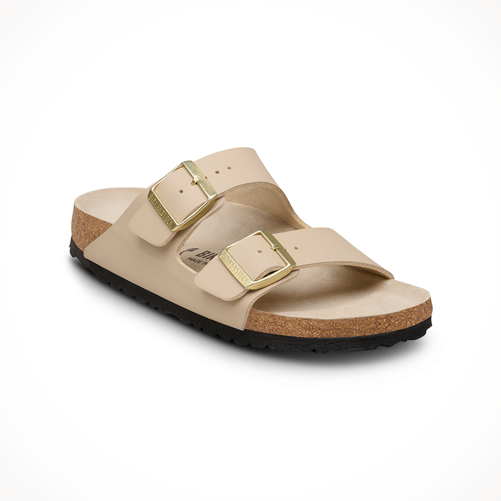 Product image: Birkenstock Arizona BF Triples Sandcastle Oyster Womens 2026, shown in primary marketing view.