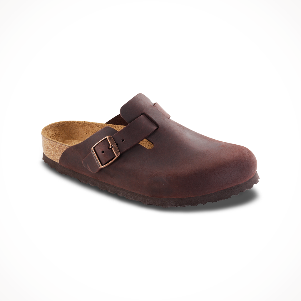 BIRKENSTOCK Boston Soft Footbed Clogs ☆ ボストン Unisex Boston Soft Footbed Suede Leather Taupe | BIRKENSTOCK