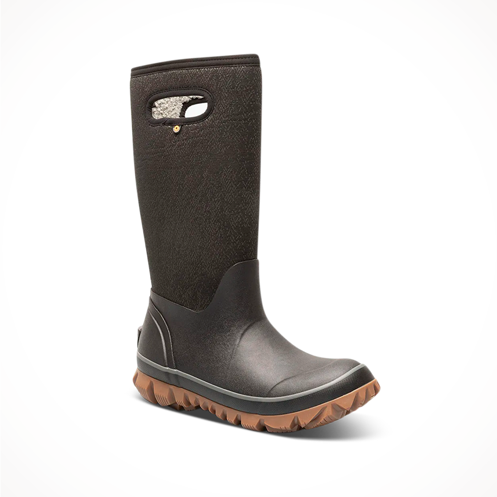 Bogs Womens Whiteout Faded Boots Black Iso