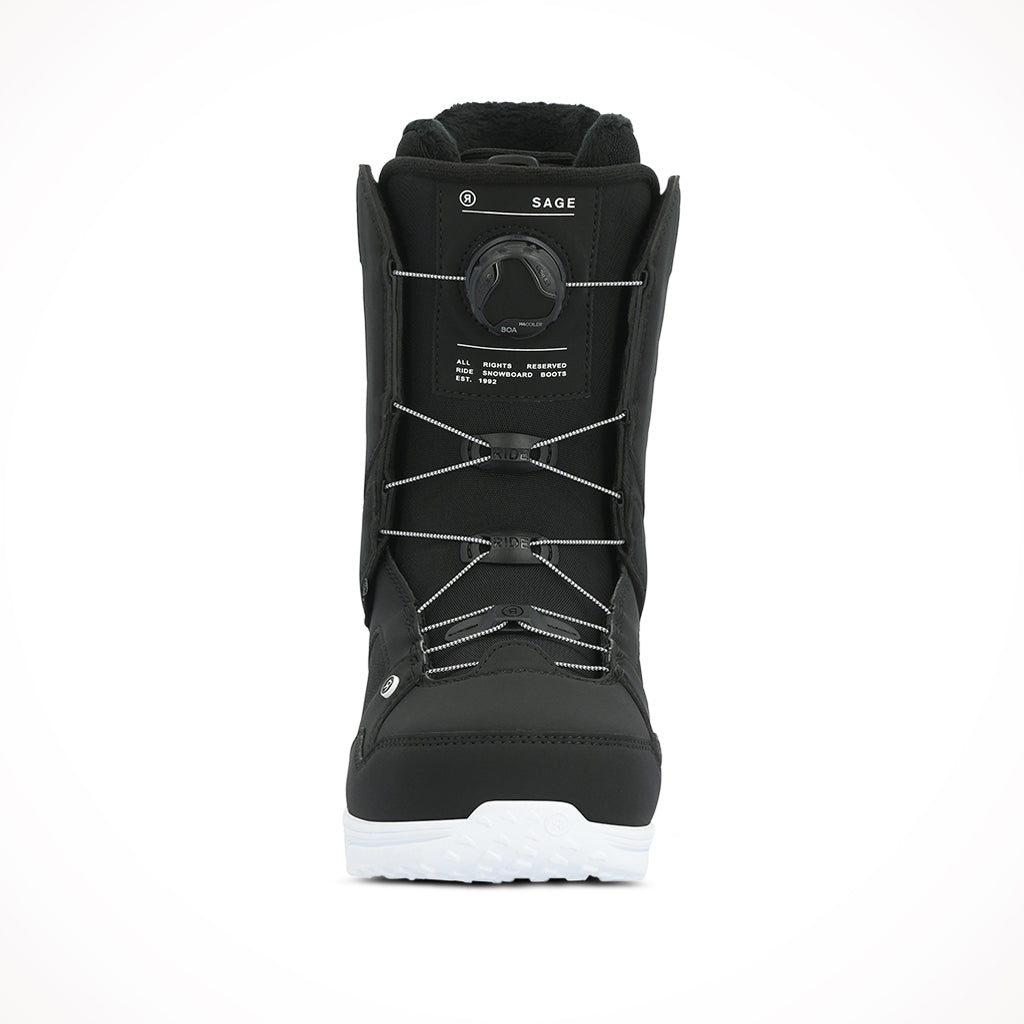 2010 ride sage snowboard boots 2024 Ride Sage Women's Snowboard Boots — Intuition Liner & BOA Coiler System