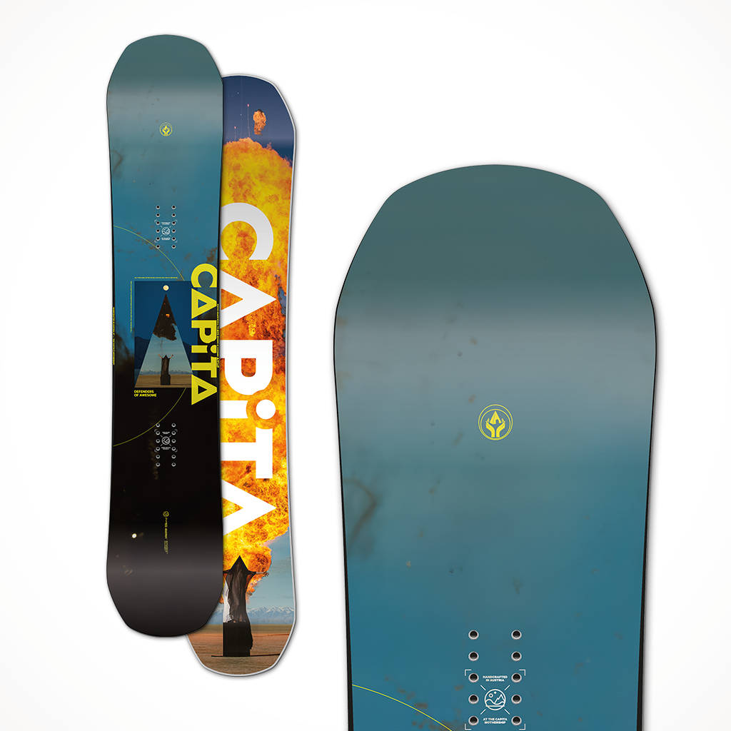 2025 Capita Defenders Of Awesome Wide Men's Snowboard 2025 Capita Defenders Of Awesome Wide Men's Snowboard