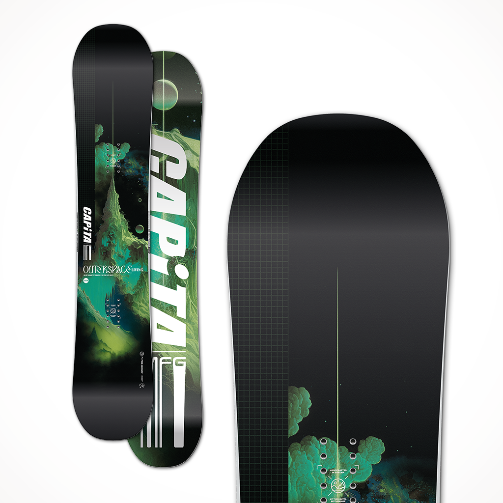 2025 CAPiTA Outerspace Living Wide Men's Snowboard — All-Mountain